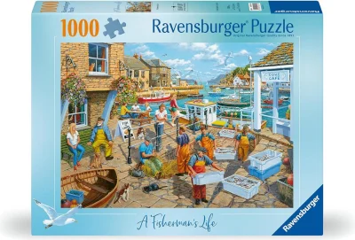 Puzzle Ravensburger 1000 dielikov Život rybárov