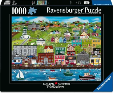 Puzzle Ravensburger 1000 dielikov Kanada: Prístav Halifax