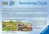 Puzzle Ravensburger 500 dielikov Útek do Suffolku