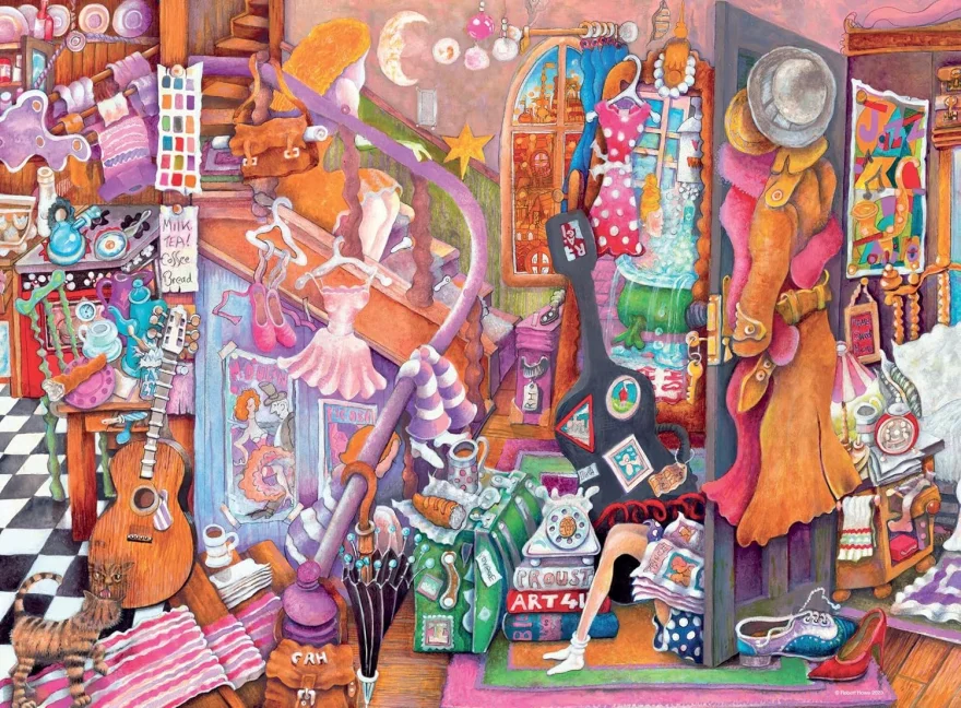 Puzzle Ravensburger 500 dielikov Študentské časy