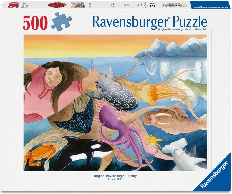 Puzzle Ravensburger 500 dielikov Matka mora