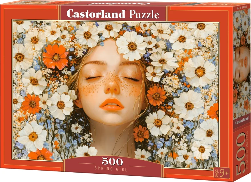 Puzzle Castorland 500 dielikov Jarné dievča