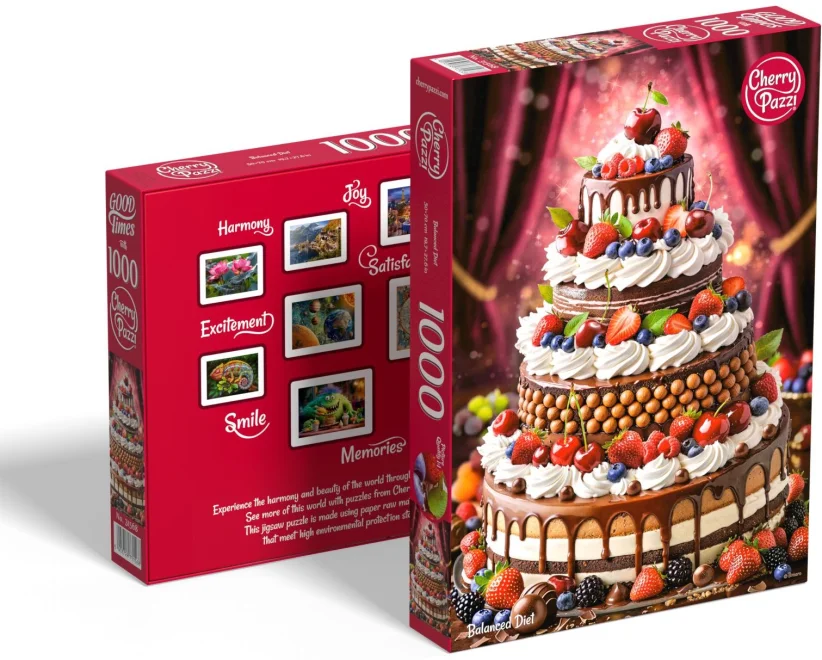 Puzzle Cherry Pazzi 1000 dielikov Vyvážená strava