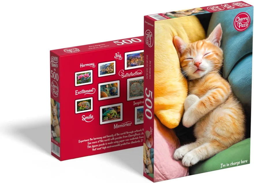 Puzzle Cherry Pazzi 500 dielikov Tu velím ja