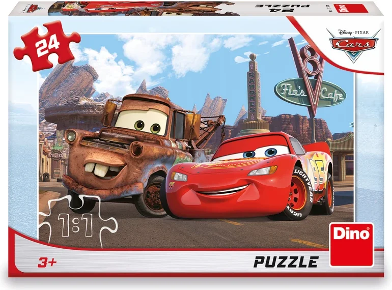 Detské puzzle Dino 24 dielikov Autá v meste