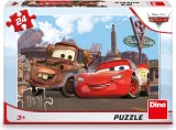 Detské puzzle Dino 24 dielikov Autá v meste