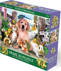 Puzzle s 3D efektom Prime 3D 48 dielikov 