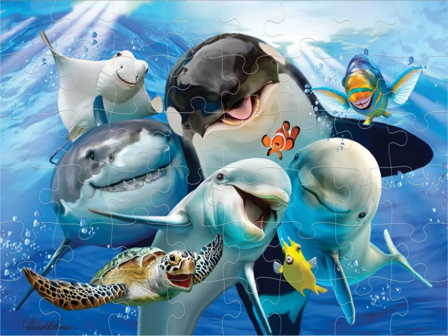 Puzzle s 3D efektom Prime 3D 48 dielikov 