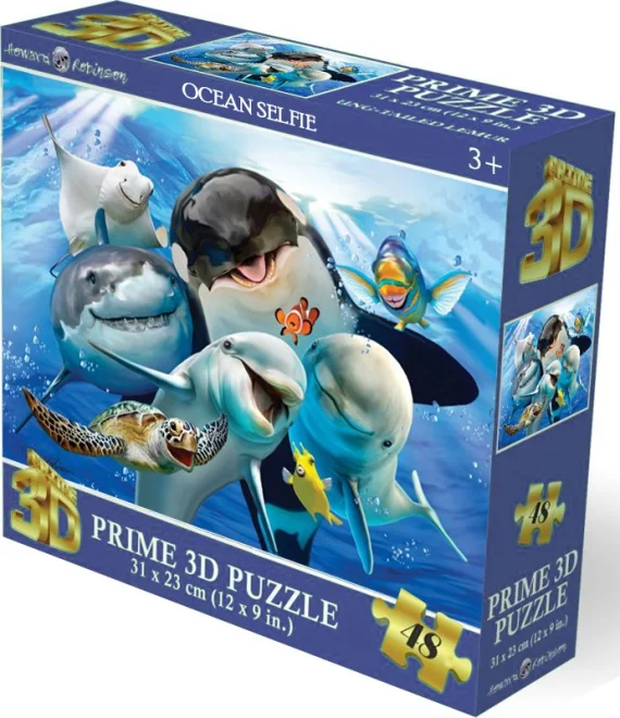 Puzzle s 3D efektom Prime 3D 48 dielikov 