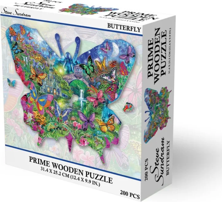 Drevené puzzle Prime3D 200 dielikov 