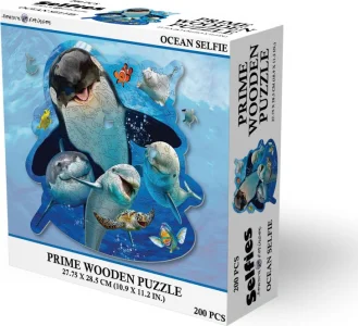 Drevené puzzle Prime3D 200 dielikov 