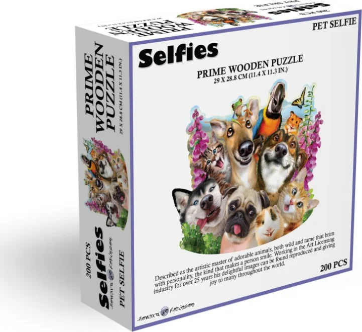 Drevené puzzle Prime3D 200 dielikov 