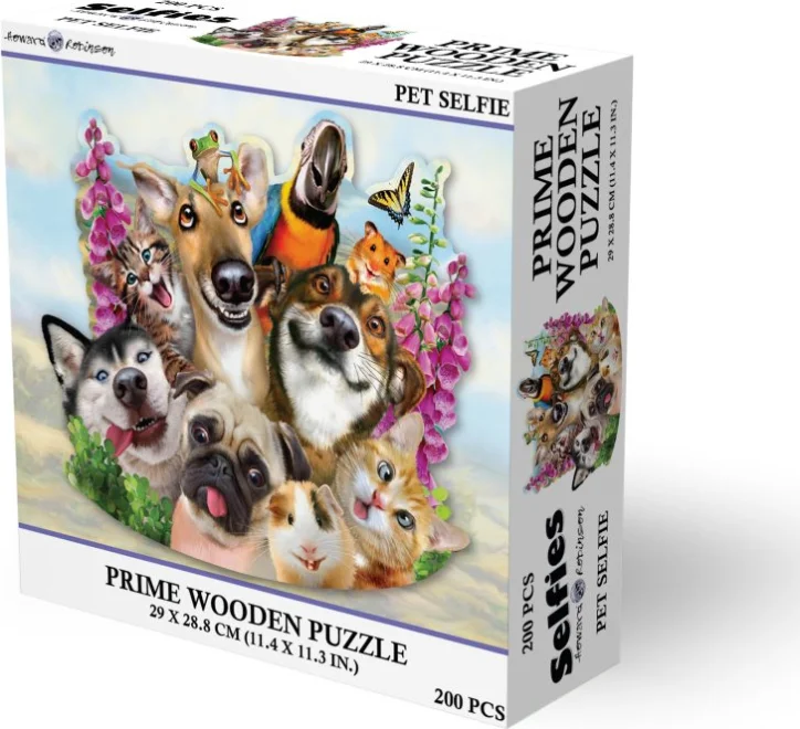Drevené puzzle Prime3D 200 dielikov 