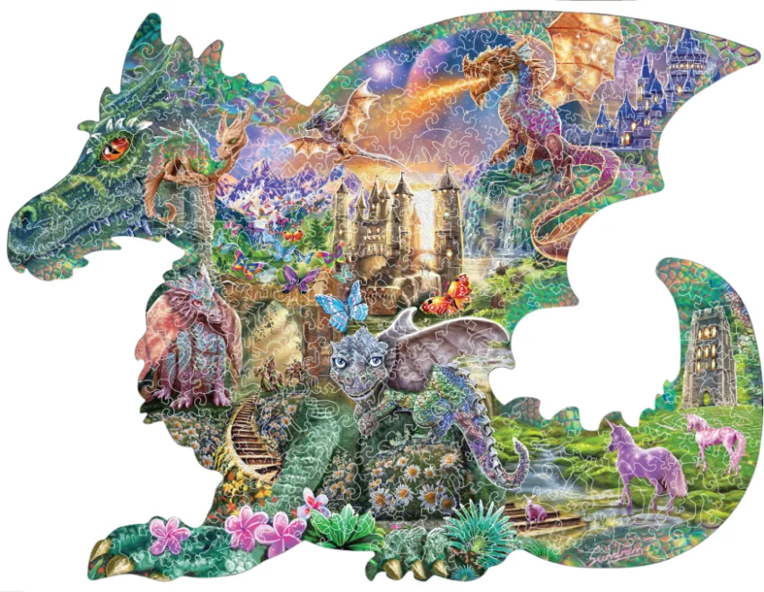 Drevené puzzle Prime3D 300 dielikov 