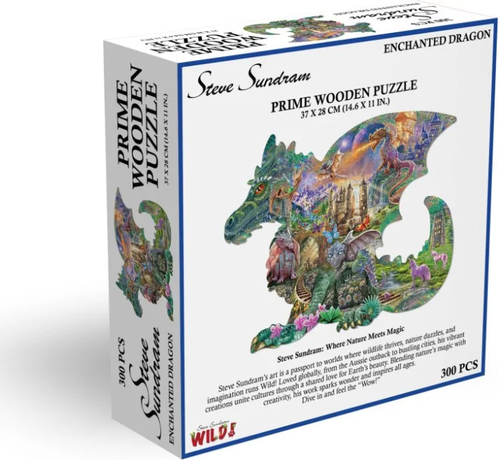 Drevené puzzle Prime3D 300 dielikov 