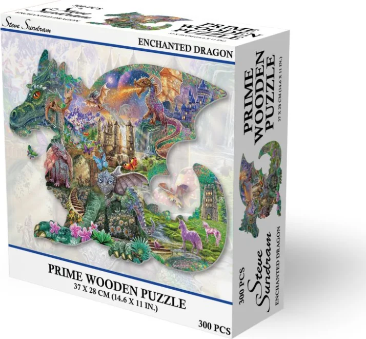 Drevené puzzle Prime3D 300 dielikov 