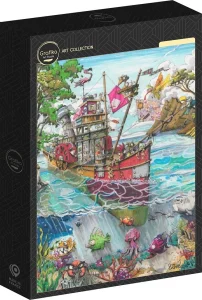 Puzzle Grafika 1000 dielikov Vtáčí ostrov