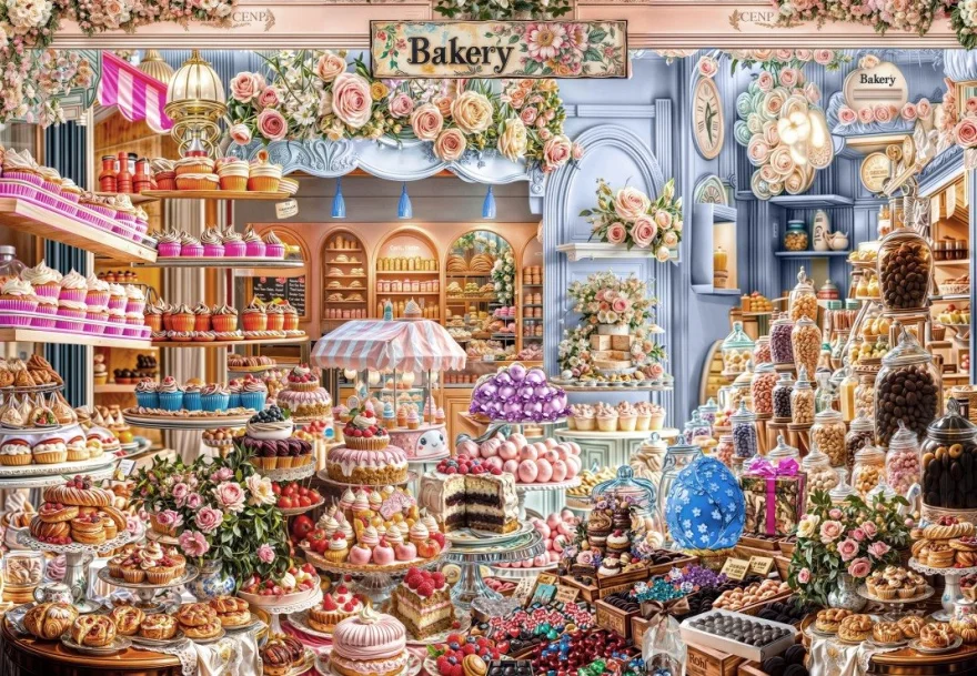 Puzzle Grafika 1000 dielikov 
