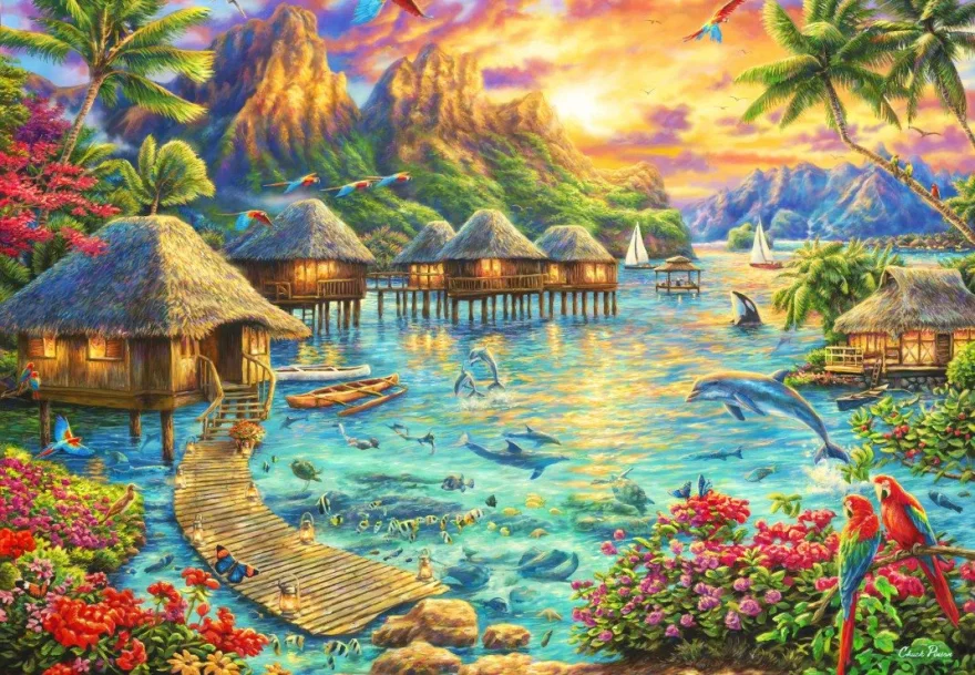 Puzzle Grafika 1000 dielikov 
