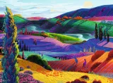 Puzzle Ravensburger 500 dielikov Zvlnené kopce