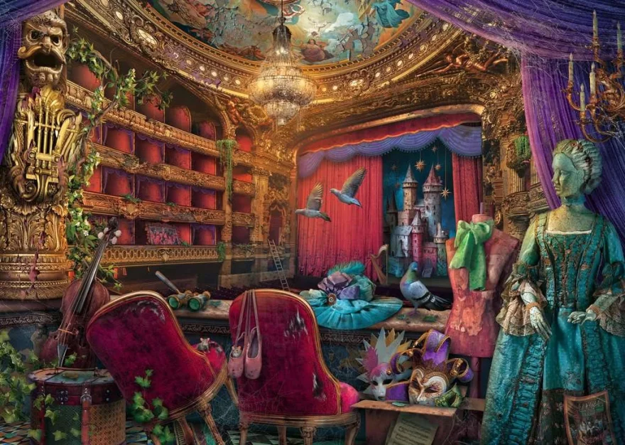 Puzzle Ravensburger 1000 dielikov Posledná opona