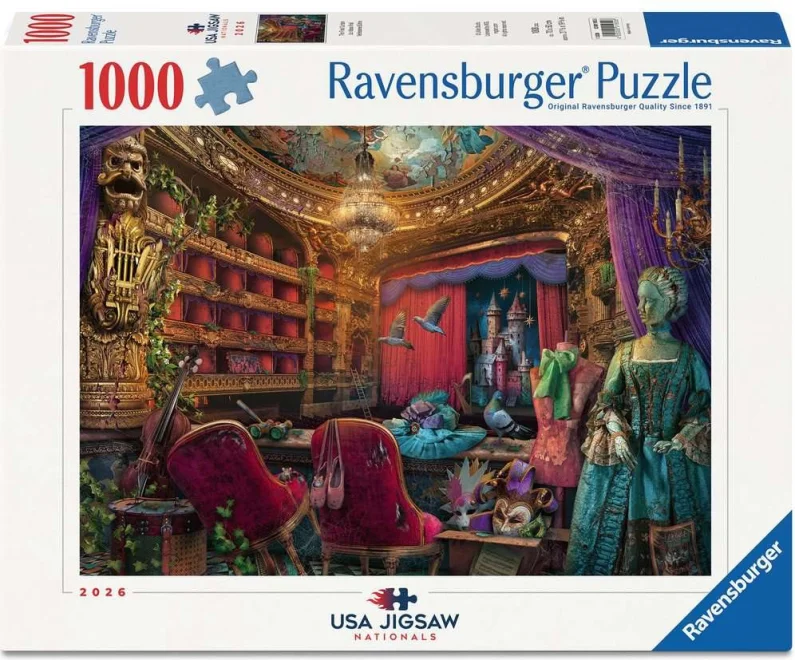 Puzzle Ravensburger 1000 dielikov Posledná opona