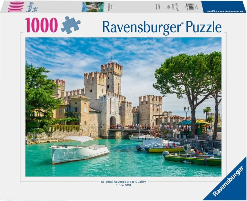 Puzzle Ravensburger 1000 dielikov Lago di Garda, Taliansko