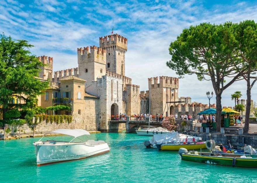 Puzzle Ravensburger 1000 dielikov Lago di Garda, Taliansko