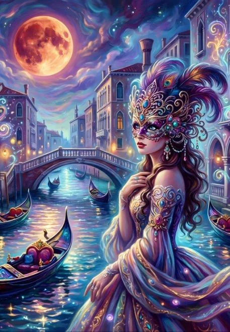 Puzzle Alipson 1000 dielikov Magické Benátky
