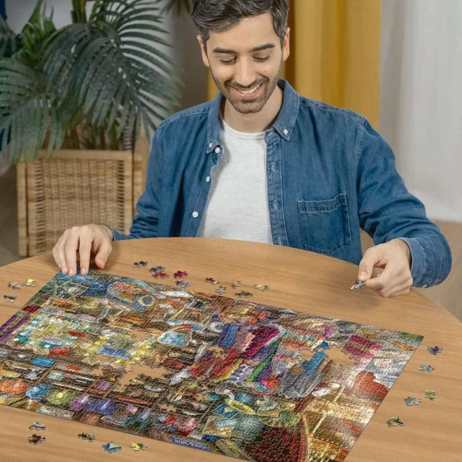 Puzzle Ravensburger 1000 dielikov V divadelnom zákulisí