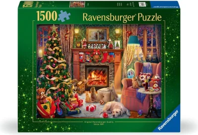 Puzzle Ravensburger 1500 dielikov Štedrý večer
