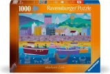 Puzzle Ravensburger 1000 dielikov Život v prístave