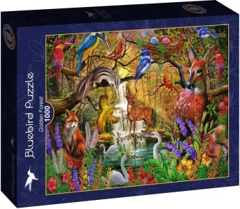 Puzzle Bluebird 1000 dielikov Zlatý les