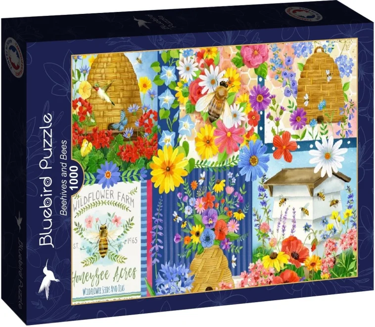 Puzzle Bluebird 1000 dielikov Úle a včely
