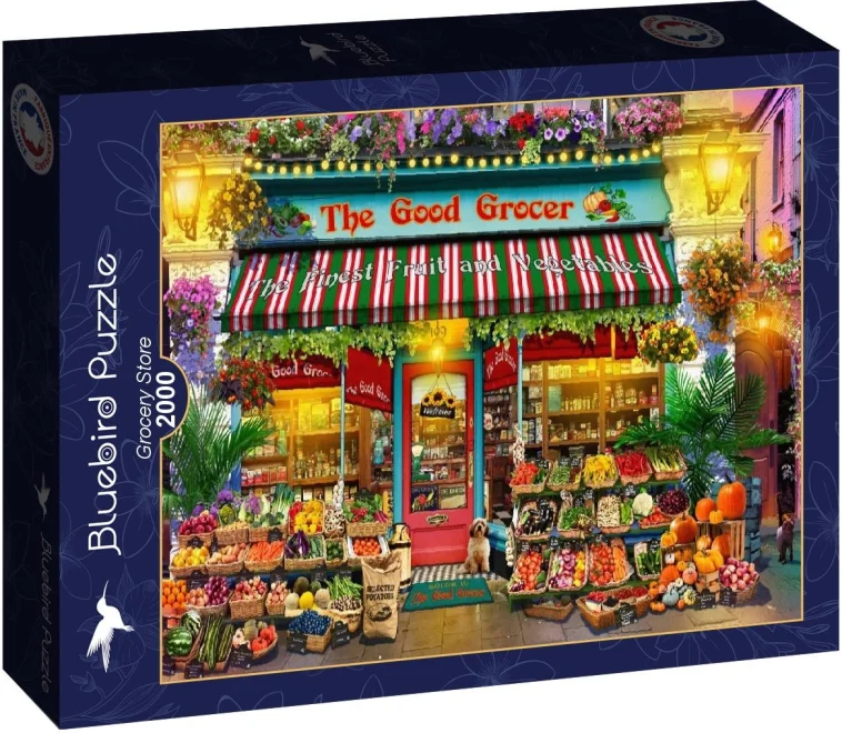 Puzzle Bluebird 2000 dielikov Obchod s potravinami