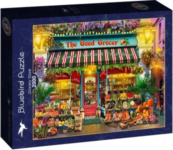 Puzzle Bluebird 2000 dielikov Obchod s potravinami