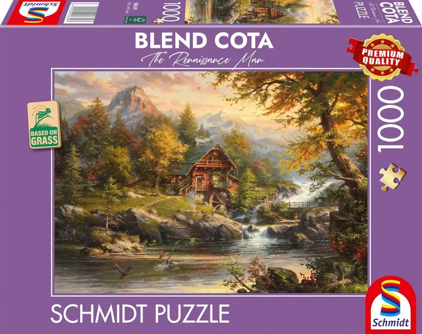 Puzzle Schmidt 1000 dielikov Blend Cota - Letný domček