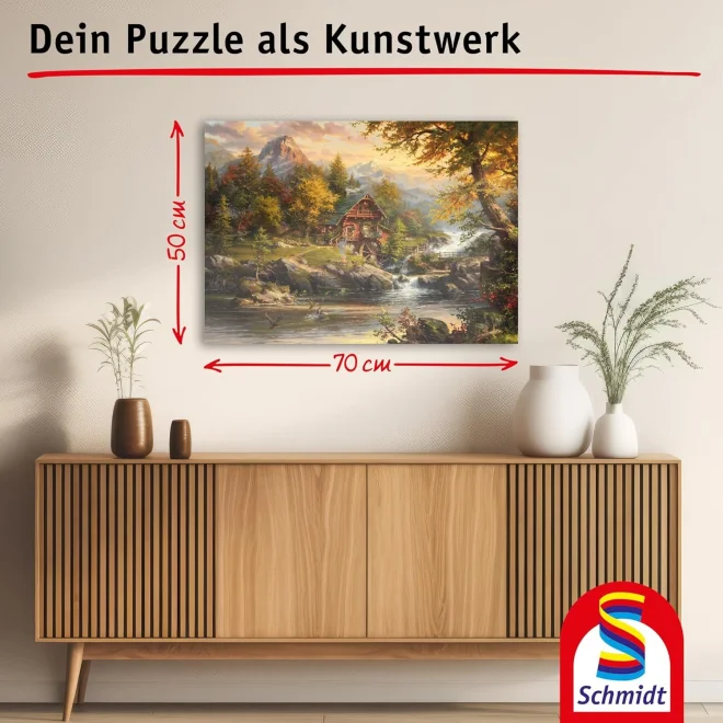 Puzzle Schmidt 1000 dielikov Blend Cota - Letný domček