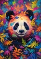 Puzzle Schmidt 1000 dielikov Panda v dúhovom lese