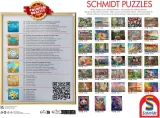 Puzzle Schmidt 1000 dielikov Panda v dúhovom lese