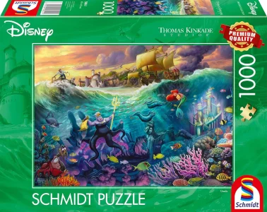 Puzzle Schmidt 1000 dielikov T. Kinkade - Disney: Ursula
