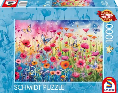 Puzzle Schmidt 1000 dielikov Maková lúka