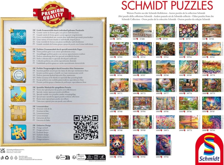 Puzzle Schmidt 1000 dielikov Terasa pri mori