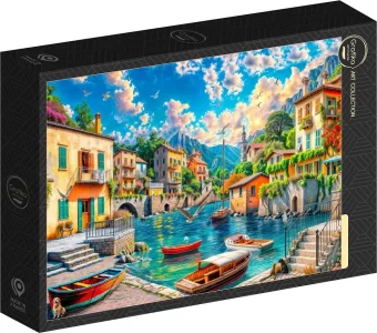 Puzzle Grafika 1000 dielikov Prázdninová dedina