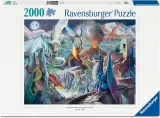 Puzzle Ravensburger 2000 dielikov Dračí strážcovia