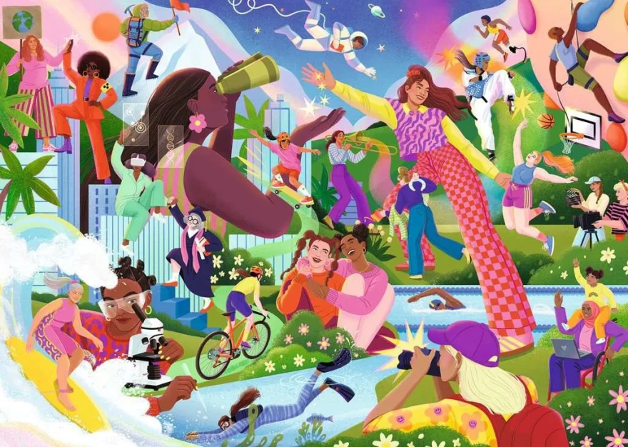 Puzzle Ravensburger 1000 dielikov Hrdinky všedného dňa