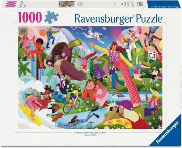 Puzzle Ravensburger 1000 dielikov Hrdinky všedného dňa