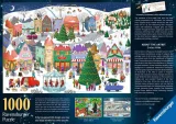 Puzzle Ravensburger 1000 dielikov Vianočné mesto