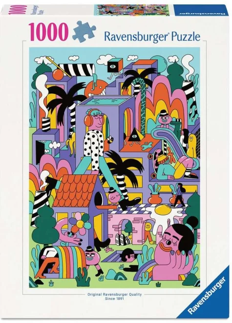 Puzzle Ravensburger 1000 dielikov Denné snívanie