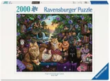 Puzzle Ravensburger 2000 dielikov Mačacia chalúpka